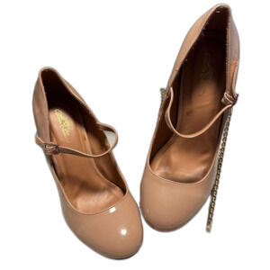 Journee Collection Leslie Women's 8.5 blush pink Mary Janes Pumps Heels